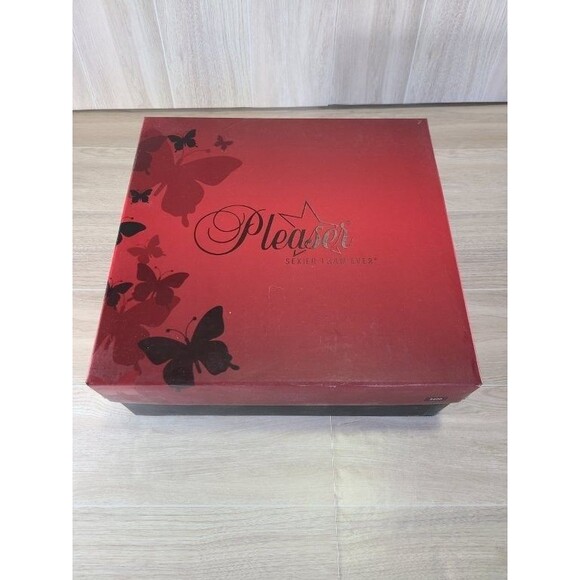 Pleaser Black 4.5" Heels S600 Size 7 NIB – Platform Ankle Strap Stiletto Shoes - Picture 7 of 9